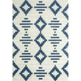 thumbnail image 2 of Abani Casa Collection Cream Blue 8' x 10' Pixel Diamonds Modern Area Rug, 2 of 5