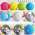 thumbnail image 3 of Automatic Rolling Ball Electric Cleaner Mini Sweeping Robot Ball Toys with 4 Fur Covers + Brush, 3 of 9