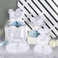 thumbnail image 2 of 8Pcs Diamond Wedding Anniversary Table Decorations, Honeycomb Centerpieces Table Toppers Cheers to 60th Wedding Anniversary Honeycomb Table Topper for Happy Anniversary Decorations Romantic, 2 of 7