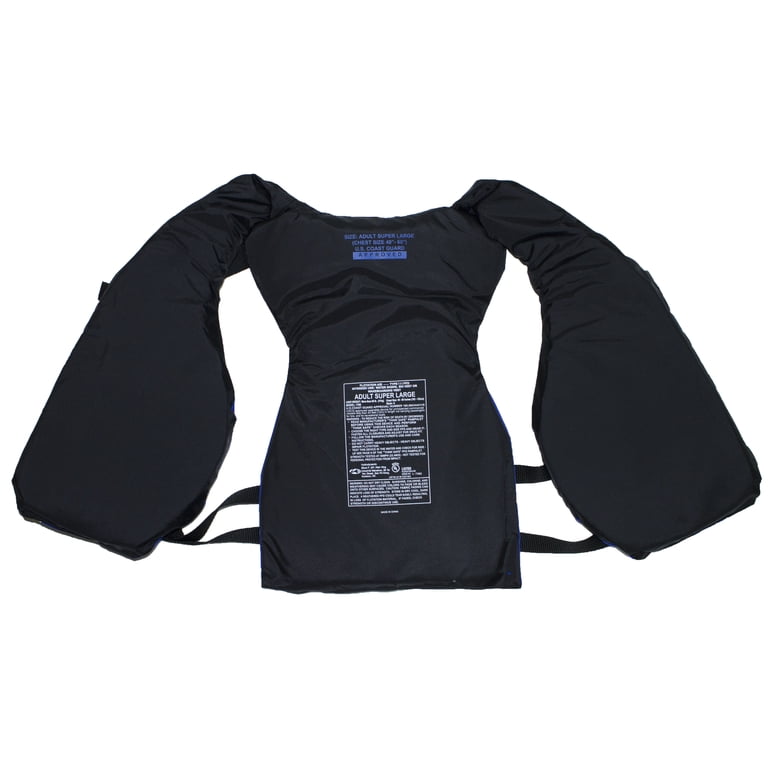 Surf Gear US Coast Guard Approved Adult Life Vest (Blue) - Walmart.com
