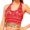 C-Red393, variant on DHFJKG Women Sequin Crop Top Belly Dance Halter Side Tie Tank Top Coin Tassel Camisole Shirt Sleeveless Glitter Stylish Tops