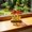 C, variant on Orangide 2D Flat Floral Display Tabletop Decoration, Scenery Art Piece for Home Office Desk, Idea Gift for Friends or Family Members