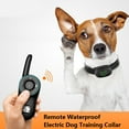 thumbnail image 2 of Waterproof Electronic Dog Training Collar with Display Remote Rechargeable Training Shock Collar, 2 of 6