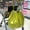 Green, variant on XYRSRUW Foldable Travel Bag, Waterproof Shopping Tote, Large Capacity Storage Bag, Portable Sundry Bag