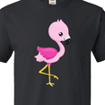 thumbnail image 4 of Inktastic Cute Flamingo, Baby Flamingo, Pink Flamingo T-Shirt, 4 of 5