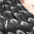 thumbnail image 3 of Black Cartoon Dinosaurs Fossils Pattern Blanket,Comfortable Soft Flannel Throw Blanket,All Season,Warm Lightweight Blankets for Sofa Bed Couch Living Room Chair,30"x40", 3 of 4