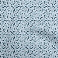 thumbnail image 1 of oneOone Cotton Flex Light Blue Fabric Asian Batik Floral Sewing Fabric By The Yard Printed Diy Clothing Sewing Supplies 40 Inch Wide, 1 of 4