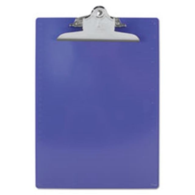 Saunders Recycled Plastic Clipboards, Purple