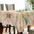 thumbnail image 5 of Yayeee Tablecloths 54" x 54" Rectangle Wrinkle Resistant Party Table Cover, Retro Pink Stars, 5 of 8
