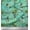 Aquamarine Green, variant on Soimoi Cotton Duck Fabric Check,Text & Coconut Tree Printed Fabric 1 Yard 42 Inch Wide