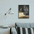 thumbnail image 5 of Stupell Industries Labrador Resting Pet Dog Portrait Brown Black Animals & Insects Painting Black Framed Art Print Wall Art, 24 x 30, 5 of 5