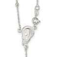 thumbnail image 5 of Sterling Silver Crucifix Necklace, 5 of 6