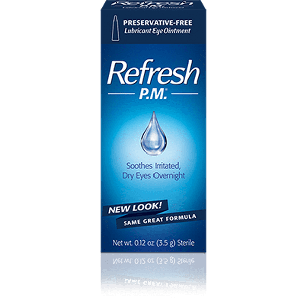 Refresh P M Lubricant Eye Ointment 0 12 Oz Box Walmart Com Walmart Com