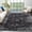 Black, variant on GlowSol 2' x 6' Hallway Runner Rug Vintage Distressed Floral Rugs Non-Slip Kitchen Bedroom Rug for Laundry Room, Black