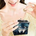 thumbnail image 7 of Stylish Microfiber Coin Purse with Zinc Alloy Jaws | 4.3x4.7 Inches Compact Size & Durable Design, 7 of 7