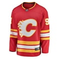 thumbnail image 2 of Men's Fanatics Nazem Kadri Red Calgary Flames Home Breakaway Player Jersey, 2 of 3