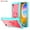 Mint/Rose, variant on for LG Velvet Case with Hidden Bracket Rugged Heavy Duty Protective [Hard PC Back + Silicone Bumper] Shokcproof Anti-drop Tri-layer Hybird Shell For LG Velvet 5G 2020 LM-G900, Gray/Rose Gold