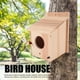 thumbnail image 5 of Casa para pájaros Exterior ANGGREK de madera Refugio Reflexivo de abeto Fácil de limpiar, 5 of 7