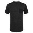 thumbnail image 1 of FashionOutfit Men's French Terry Short Sleeve T-Shirt w/ Quilted Pocket, 1 of 3