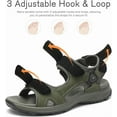 thumbnail image 3 of Rumpra Men's Quick-Dry Sport Sandals - Lightweight Water Shoes for Beach, Hiking & Swimming, 3 of 6