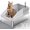 Silver Gray, variant on Stainless Steel Litter Box, Extra Large Litter Boxes for Big Cats, XL Metal Cat Litter Box with Lid, Anti-Urine Leakage, Non-Sticky, Include Cat Mat and Litter Scoop
