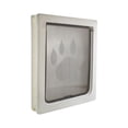 thumbnail image 3 of para perros, 12 "x 15", puerta con solapa para perros, marco duradero para puerta de vidrio y ventana, color, 3 of 8