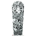 thumbnail image 5 of 8 hojas grandes de brazo completo dragón flor animal manga tatuajes temporales para hombres y mujeres, estilos aleatorios adolescentes antebrazo hombro 3D temperatura impermeable tatuaje falso pegatin, 5 of 5
