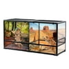 REPTI-ZOO 90 Gallon Divider Terrarium