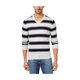 thumbnail image 1 of Tommy Hilfiger - Suéter a rayas para hombre, color blanco roto, extragrande, 1 of 1