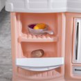 thumbnail image 2 of Step2 Rose Pink Quaint Kitchen Plastic Toddler Toy for Ages 2 years and up, 2 of 8