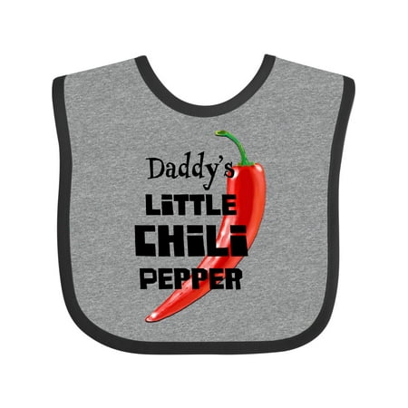 

Inktastic Daddy s Little Chili Pepper Gift Baby Boy or Baby Girl Bib