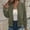Army Green, variant on BRGZLK Spring Jackets For Women Casual Solid Long Sleeved Zipper Lightweight Windbreaker Jacket Top Outwear Coat Gray M