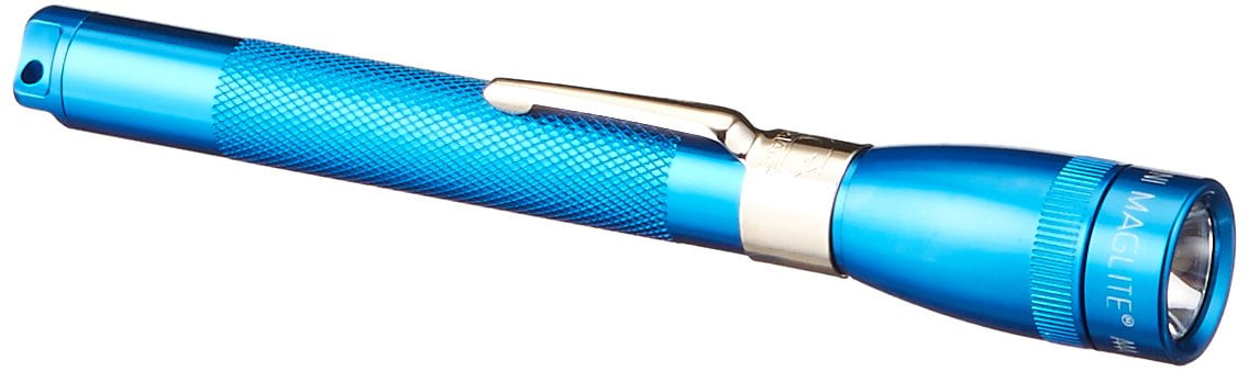 Blue Maglite Mini Incandescent 2-Cell AAA Flashlight in Presentation Box