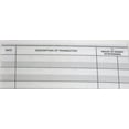 thumbnail image 4 of Debit ATM Mini Checkbook Registers with Balance Column (Set of 100), 4 of 8