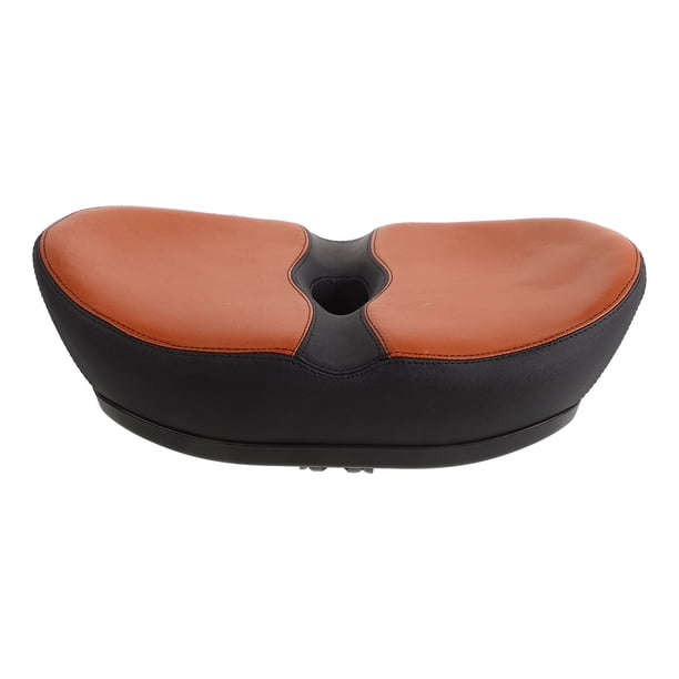 ColoMX Sillín de bicicleta de gran tamaño, cómodo, acolchado ancho para asiento de bicicleta, cojines para bicicleta, cojines para asiento de bicicleta para hombres y mujeres