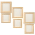 thumbnail image 5 of 6 uds marco en blanco de arcilla DIY marcos de fotos de madera pequeño marco de pintura sin terminar, 5 of 5
