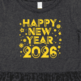 thumbnail image 4 of Inktastic Happy New Year 2026 Girls Toddler Dress, 4 of 5