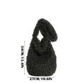 thumbnail image 2 of RKSTN Large-Capacity Plush Bag Green, 2 of 6