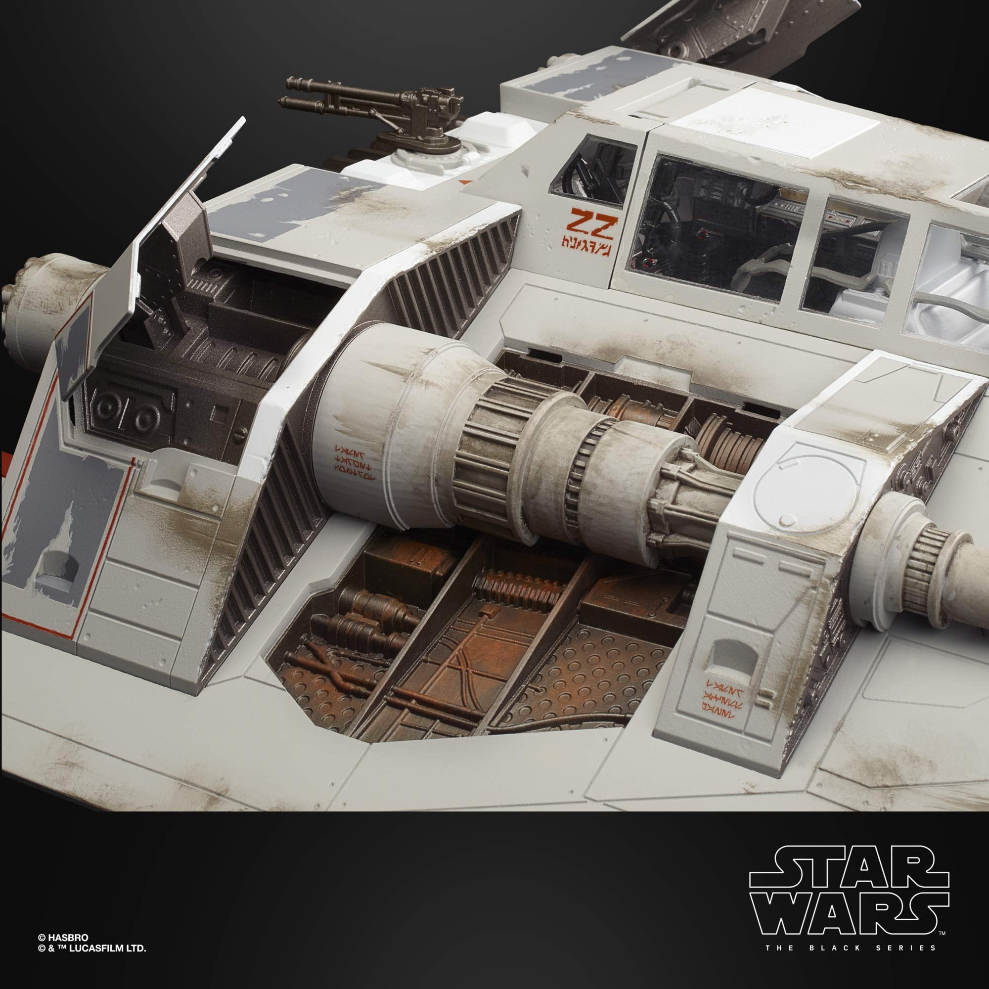 Star Wars The Black Series Snowspeeder Vehicle with Dak Ralter Figure 6-Inch-Scale The Empire Strikes Back Collectible Toys