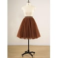 thumbnail image 4 of Womens Short Tutu Tulle Skirt with Sash Black Size M PC06, 4 of 5