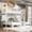 White, variant on Newest Twin Over Twin Triple Metal Bunk Bed, Heavy-Duty 3-Bed Frame with Storage Stair Drawers for Bedroom, Black
