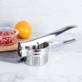 thumbnail image 4 of SHAR Multi-Purpose Juicer Quality Stainless Steel Juicer Manual Food Grinder Hand Press Juicer Potato Squeezer Vegetable Maximum Extraction Easy to Clean, 4 of 5