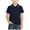 Navy, variant on CHUMUD Boys Back to School Shirts Kids Short Sleeve Collared Polo T-Shirt Front Button Closure Teens Cotton Tops Summer