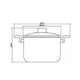 thumbnail image 3 of Olla Alta Tramontina Paris 7.2 L Negro, 3 of 4