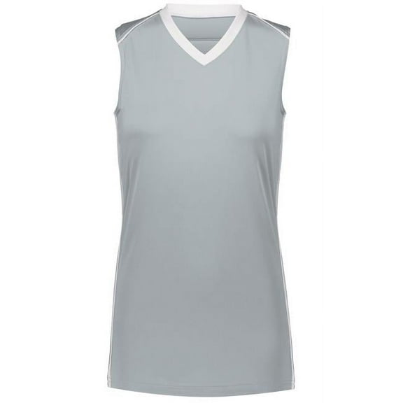 Girls Rover Jersey, Silver & White - Large