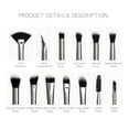 thumbnail image 1 of 12Pcs Eye Makeup Brush Set Eyeshdow Brush Cosmetic Tools for Eyeshadow Eyeliner Blending, 1 of 7