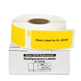 thumbnail image 6 of HOUSELABELS Compatible DYMO 30336 YELLOW Multipurpose Labels (1" x 2-1/8"), strong permanent adhesive, compatible with DYMO LW 450, 4XL, Rollo & Zebra Desktop Printers, 24 Rolls /12000 Labels, 6 of 9