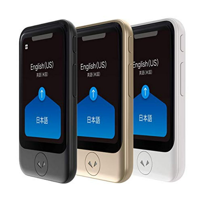 Pocketalk Two-Way Voice Translator with Built-in Data and Camera