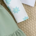 thumbnail image 6 of MEZZALL Baby Girl Fall Outfits Long Sleeve T Shirt Tops Spaghetti Skirt Overalls Girls Clothing Sets Versatile, 18-24 Months, 6 of 9
