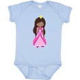 thumbnail image 3 of Inktastic African American Princess In Pink Dress Girls Baby Bodysuit, 3 of 5